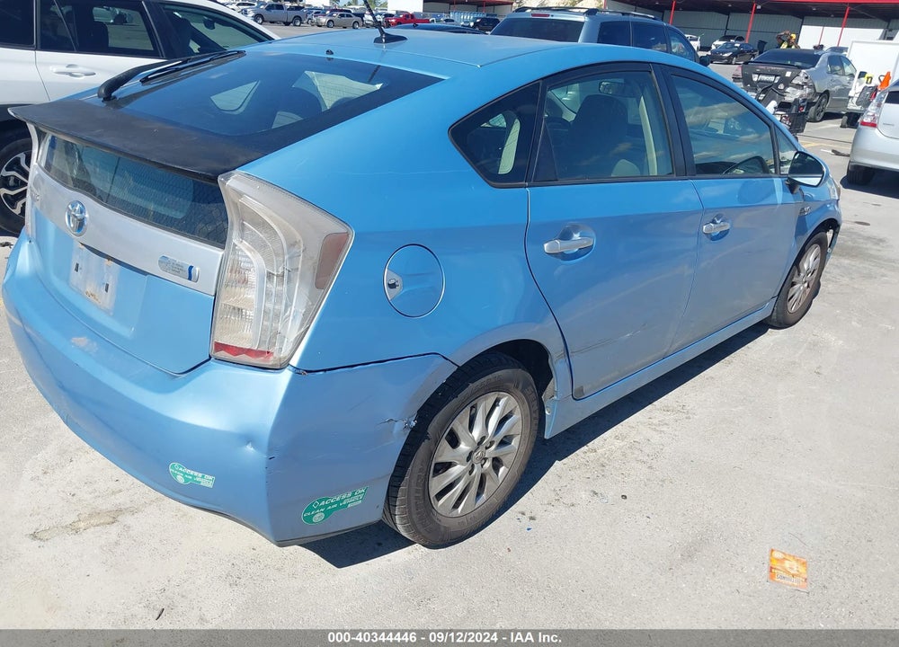 2012 TOYOTA PRIUS PLUG-IN VIN: JTDKN3DP1C3007576