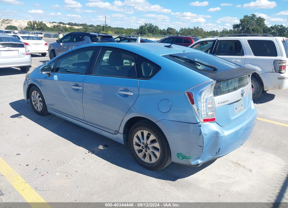 2012 TOYOTA PRIUS PLUG-IN VIN: JTDKN3DP1C3007576