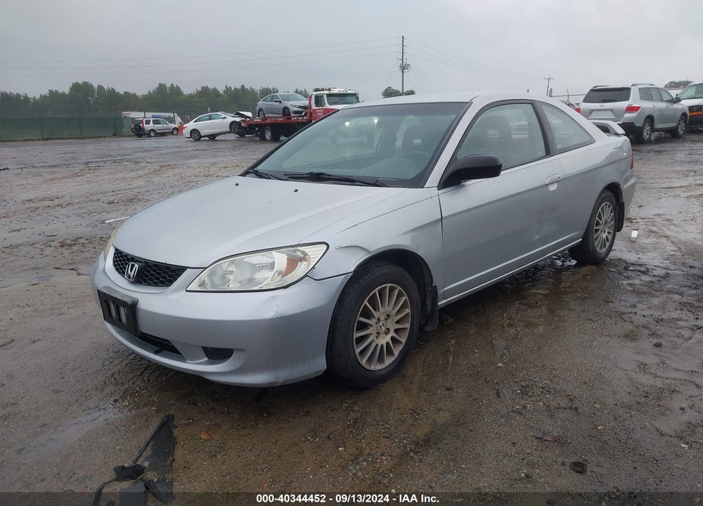 2005 HONDA CIVIC LX VIN: 1HGEM22575L072030