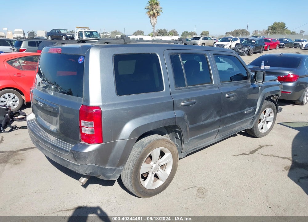 2012 JEEP PATRIOT LATITUDE VIN: 1C4NJRFB9CD556563