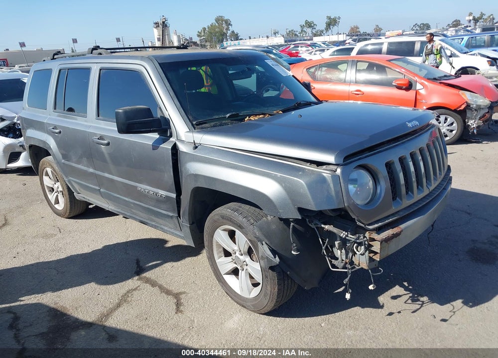2012 JEEP PATRIOT LATITUDE VIN: 1C4NJRFB9CD556563