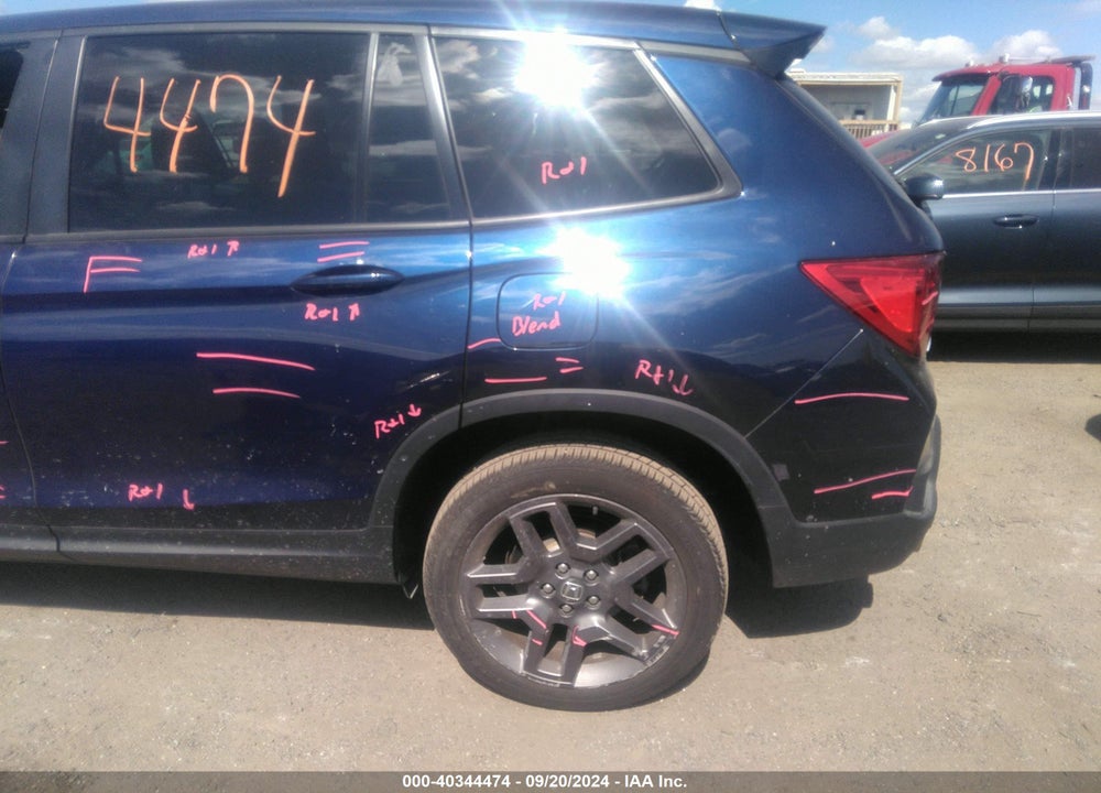2022 HONDA PASSPORT VIN: 5FNYF8H50NB006065