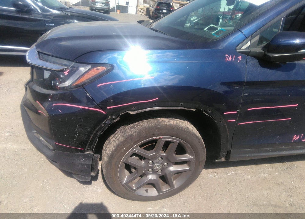 2022 HONDA PASSPORT VIN: 5FNYF8H50NB006065