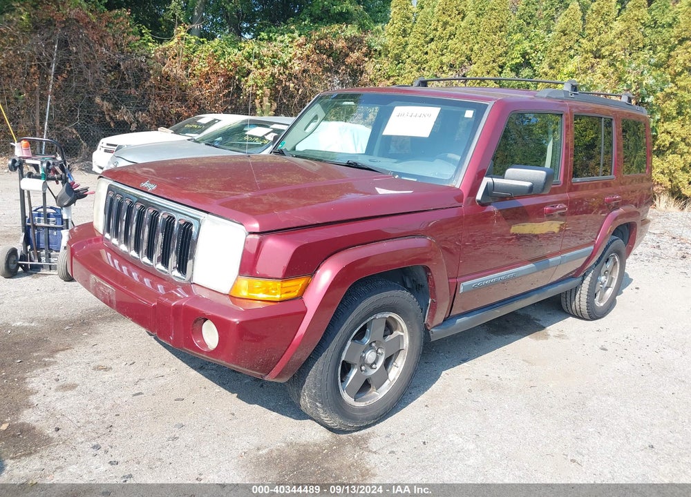 2008 JEEP COMMANDER SPORT VIN: 1J8HG48KX8C187746