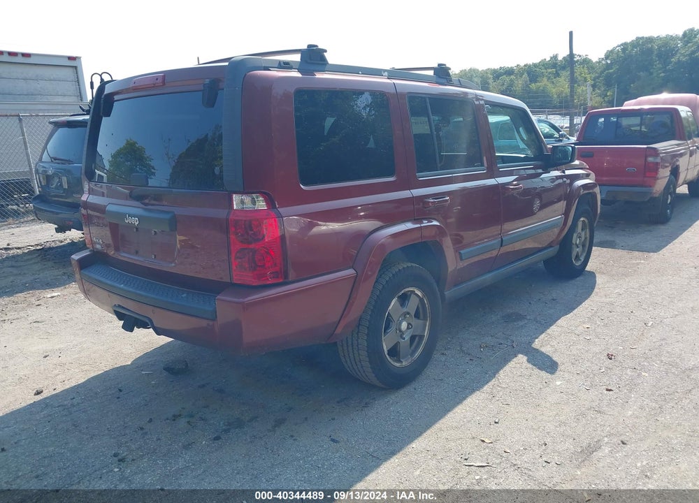 2008 JEEP COMMANDER SPORT VIN: 1J8HG48KX8C187746
