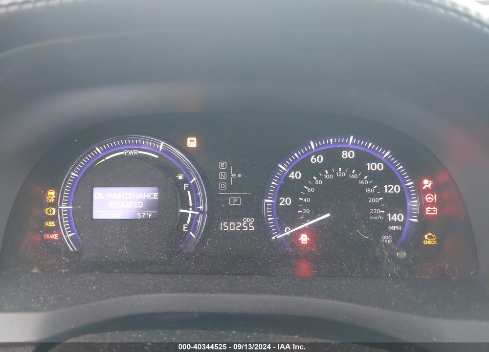 2010 LEXUS HS 250H VIN: JTHBB1BA5A2031957