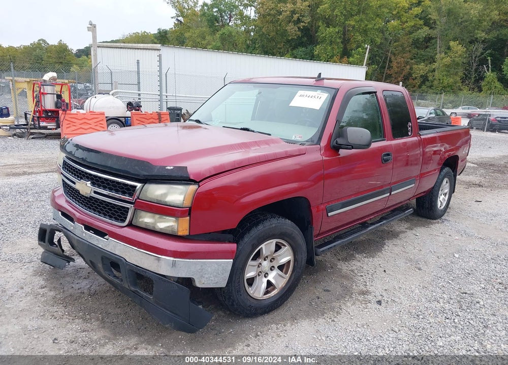 2006 CHEVROLET SILVERADO 1500 LT2 VIN: 1GCEK19BX6Z157422
