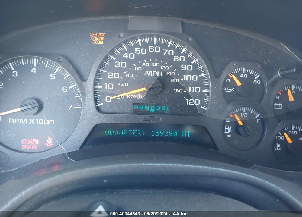 2003 CHEVROLET TRAILBLAZER LTZ VIN: 1GNDT13S532231407