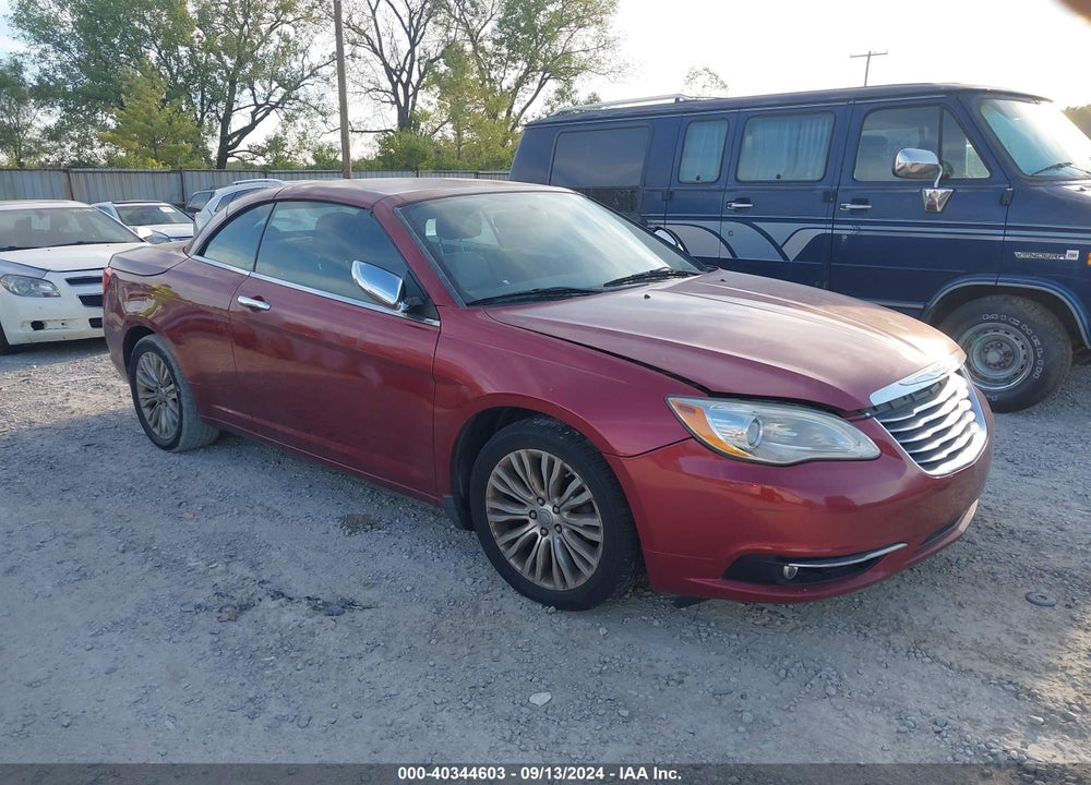 2012 CHRYSLER 200 LIMITED VIN: 1C3BCBFG1CN245160