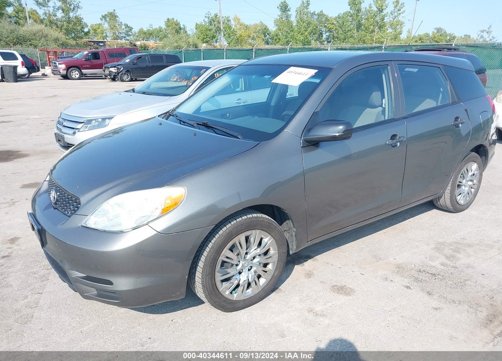 2004 TOYOTA MATRIX STANDARD VIN: 2T1KR32E84C211175