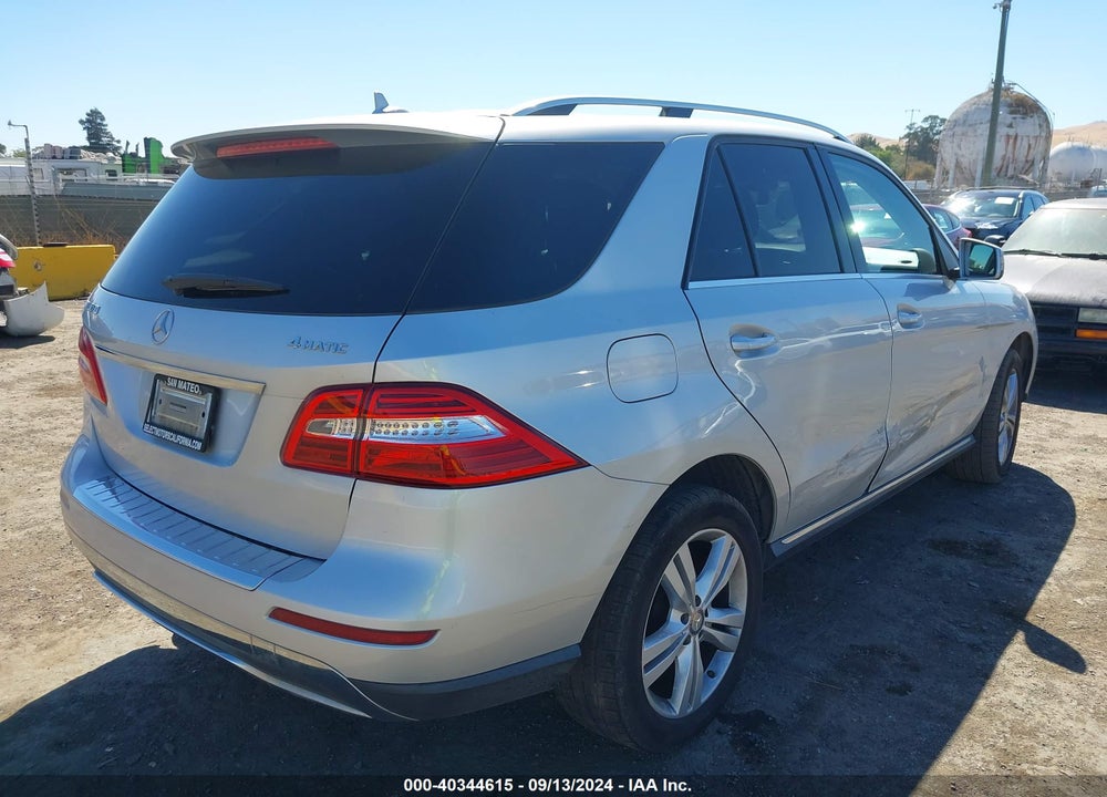 2015 MERCEDES-BENZ ML 350 4MATIC VIN: 4JGDA5HB8FA460667