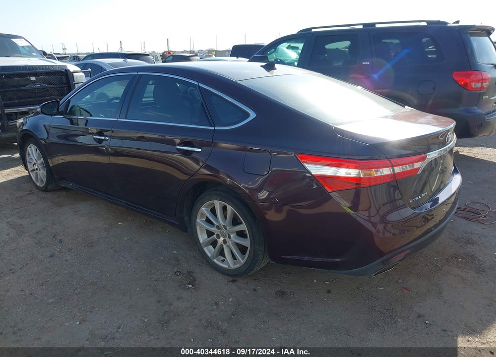 2013 TOYOTA AVALON LIMITED VIN: 4T1BK1EB7DU016984