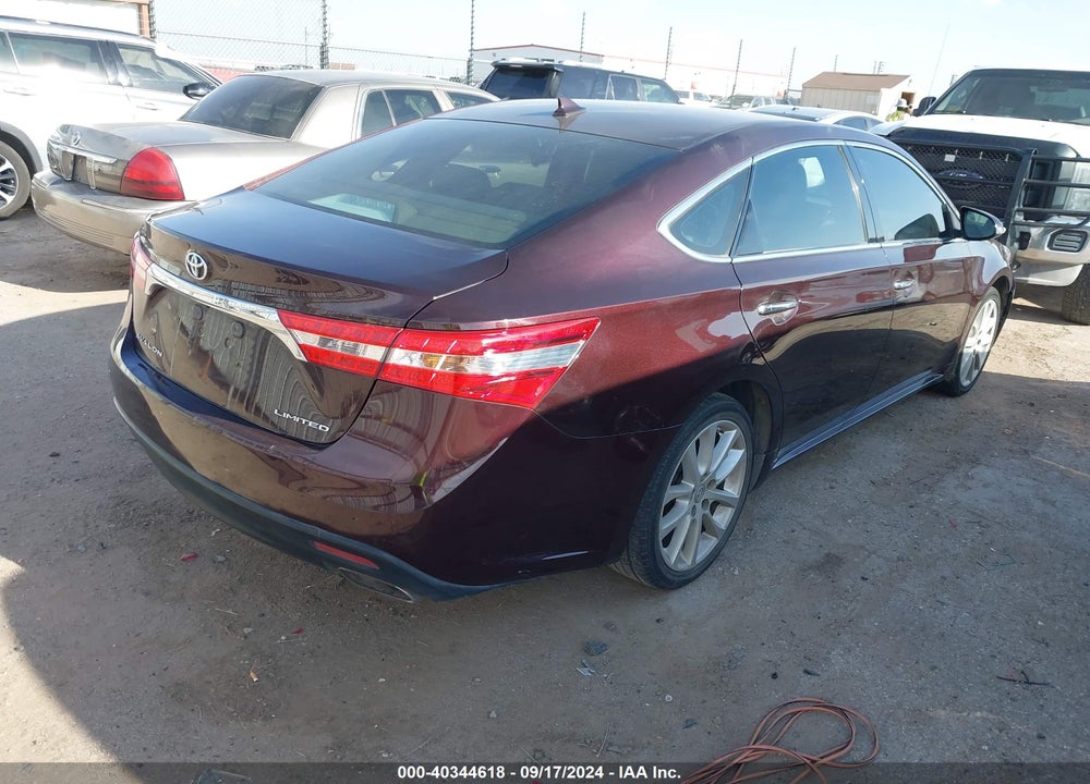2013 TOYOTA AVALON LIMITED VIN: 4T1BK1EB7DU016984