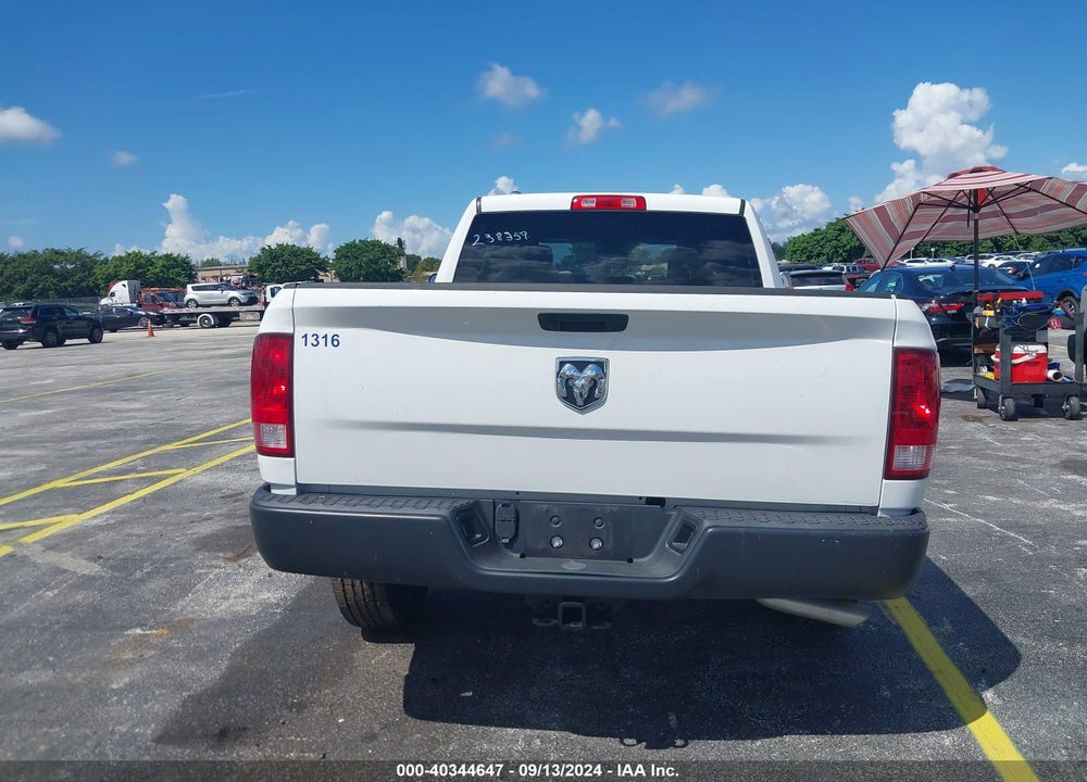 2022 RAM 1500 CLASSIC TRADESMAN QUAD CAB 4X2 6'4 BOX VIN: 1C6RR6FG6NS238359