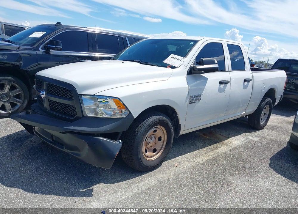 2022 RAM 1500 CLASSIC TRADESMAN QUAD CAB 4X2 6'4 BOX VIN: 1C6RR6FG6NS238359