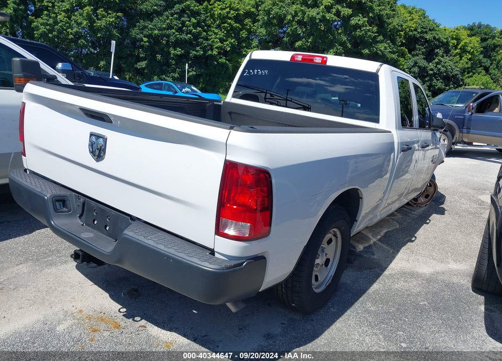 2022 RAM 1500 CLASSIC TRADESMAN QUAD CAB 4X2 6'4 BOX VIN: 1C6RR6FG6NS238359