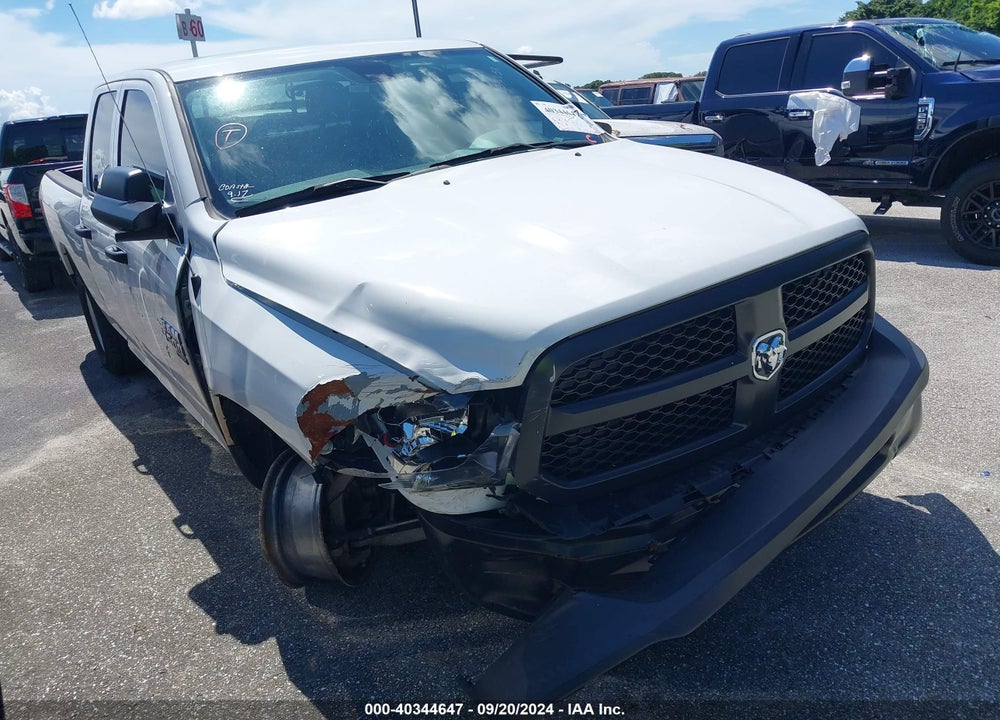 2022 RAM 1500 CLASSIC TRADESMAN QUAD CAB 4X2 6'4 BOX VIN: 1C6RR6FG6NS238359