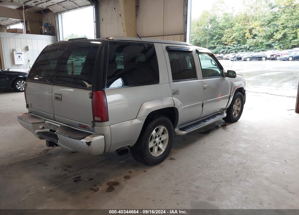 2000 GMC YUKON DENALI VIN: 1GKEK13RXYR123865