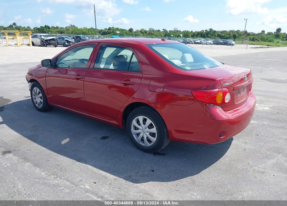 2009 TOYOTA COROLLA LE VIN: 1NXBU40E29Z067555