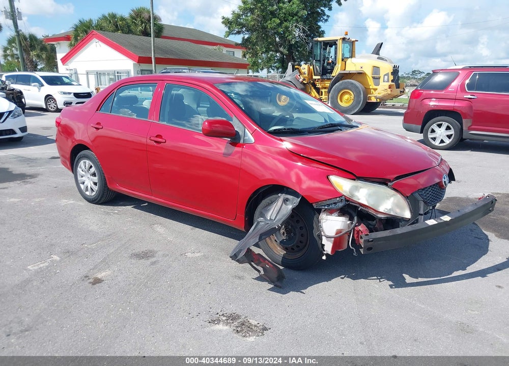 2009 TOYOTA COROLLA LE VIN: 1NXBU40E29Z067555
