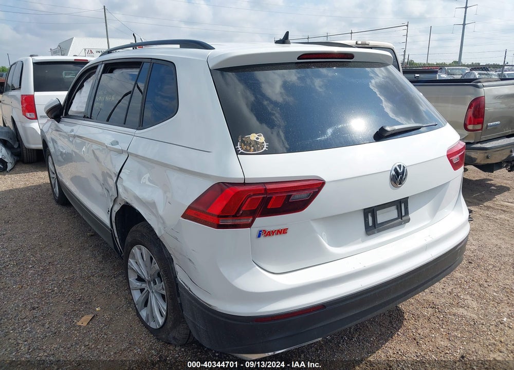 2020 VOLKSWAGEN TIGUAN 2.0T S VIN: 3VV1B7AX2LM102194