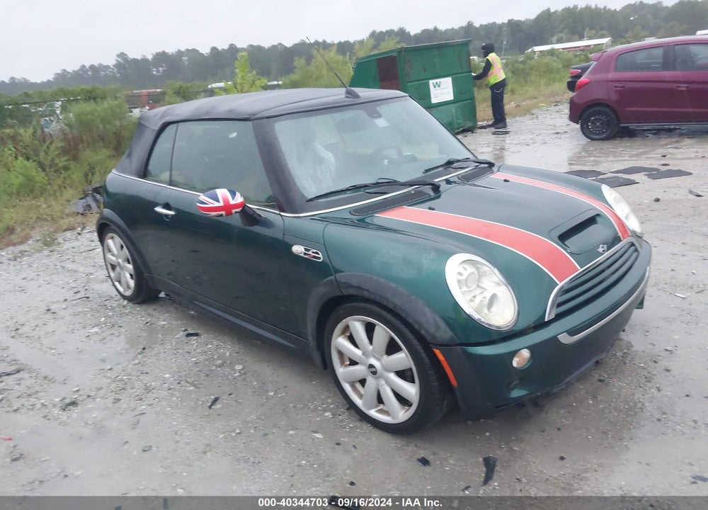 2006 MINI COOPER S VIN: WMWRH33556TF88705