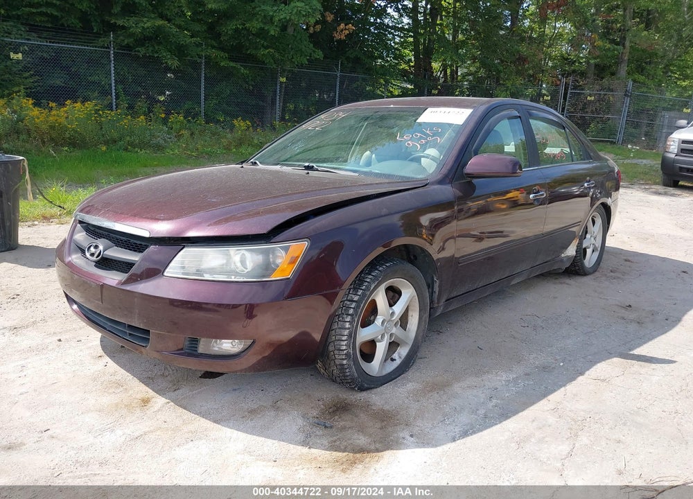 2006 HYUNDAI SONATA GLS V6/LX V6 VIN: 5NPEU46F16H002770