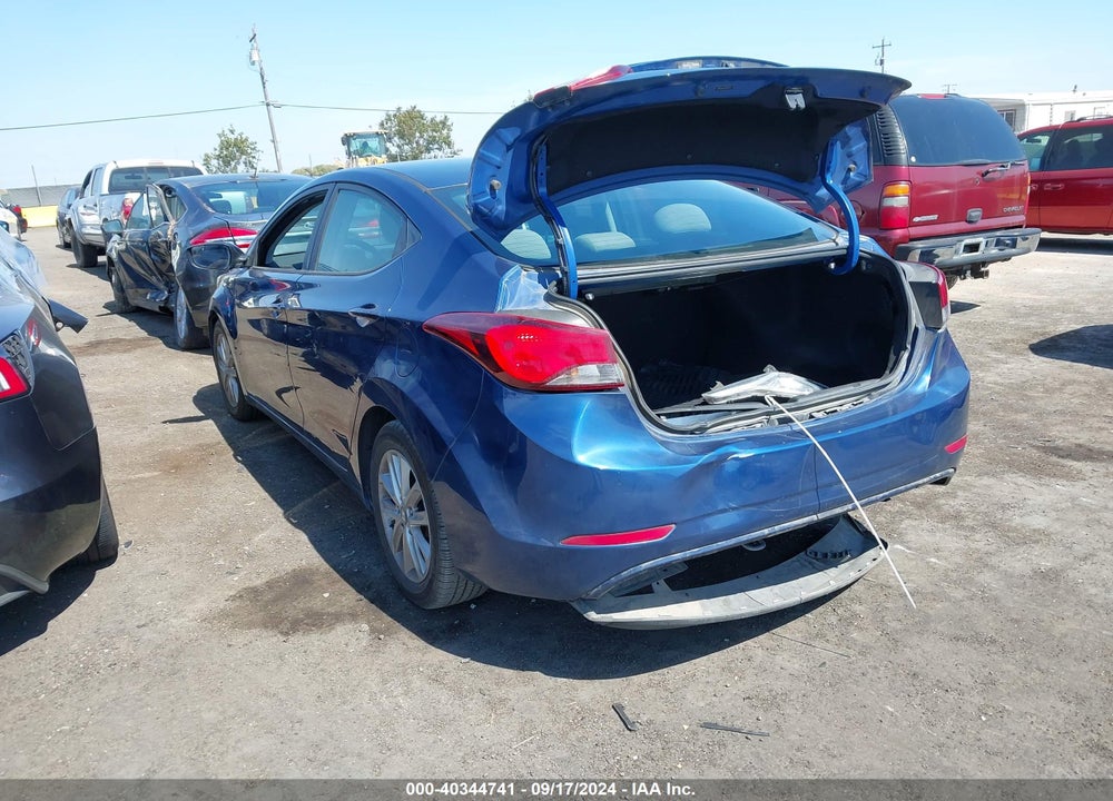 2015 HYUNDAI ELANTRA SE VIN: 5NPDH4AE2FH598115