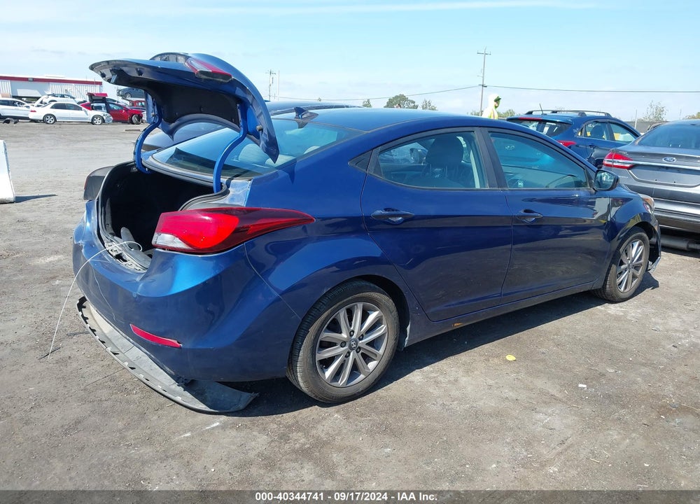 2015 HYUNDAI ELANTRA SE VIN: 5NPDH4AE2FH598115