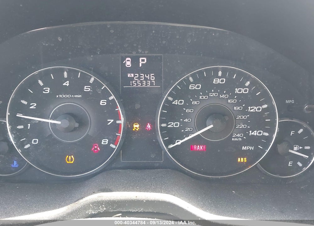 2011 SUBARU OUTBACK 2.5I PREMIUM VIN: 4S4BRCCC4B3334891