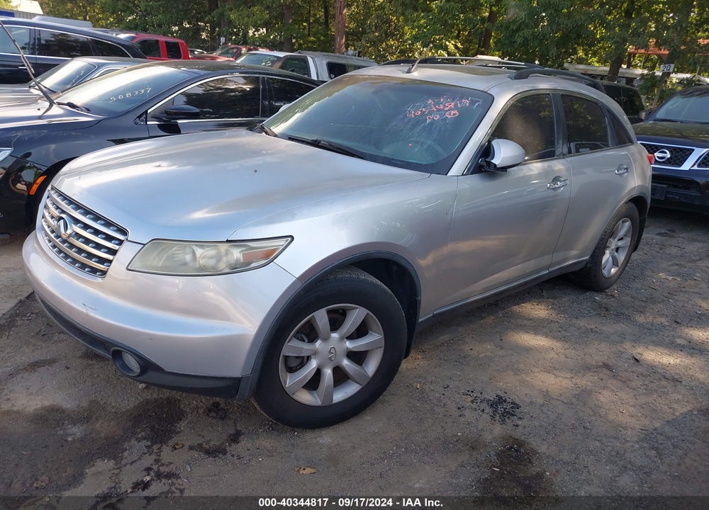 2005 INFINITI FX35 VIN: JNRAS08U15X100757