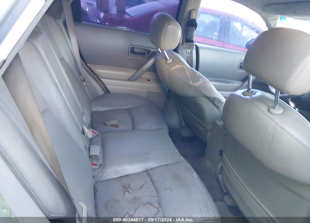 2005 INFINITI FX35 VIN: JNRAS08U15X100757
