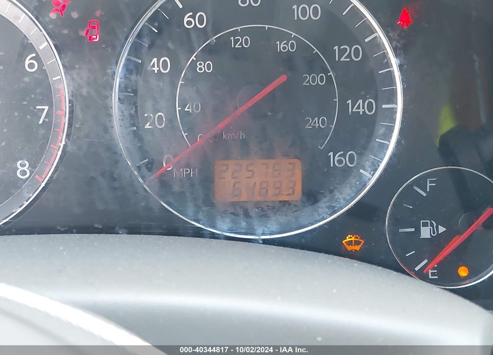 2005 INFINITI FX35 VIN: JNRAS08U15X100757