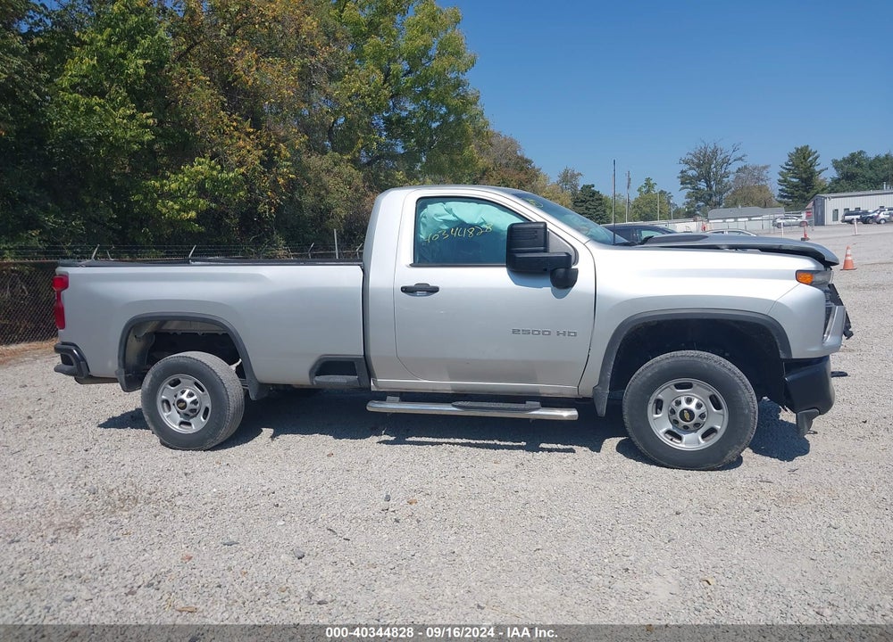 2023 CHEVROLET SILVERADO 2500HD 2WD REGULAR CAB LONG BED WT VIN: 1GC0WLE72PF258887