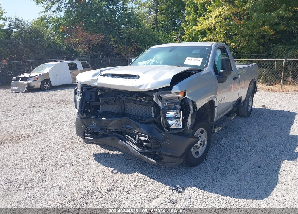 2023 CHEVROLET SILVERADO 2500HD 2WD REGULAR CAB LONG BED WT VIN: 1GC0WLE72PF258887