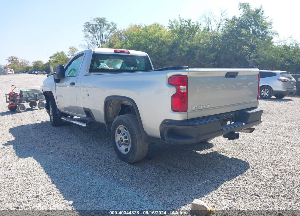 2023 CHEVROLET SILVERADO 2500HD 2WD REGULAR CAB LONG BED WT VIN: 1GC0WLE72PF258887