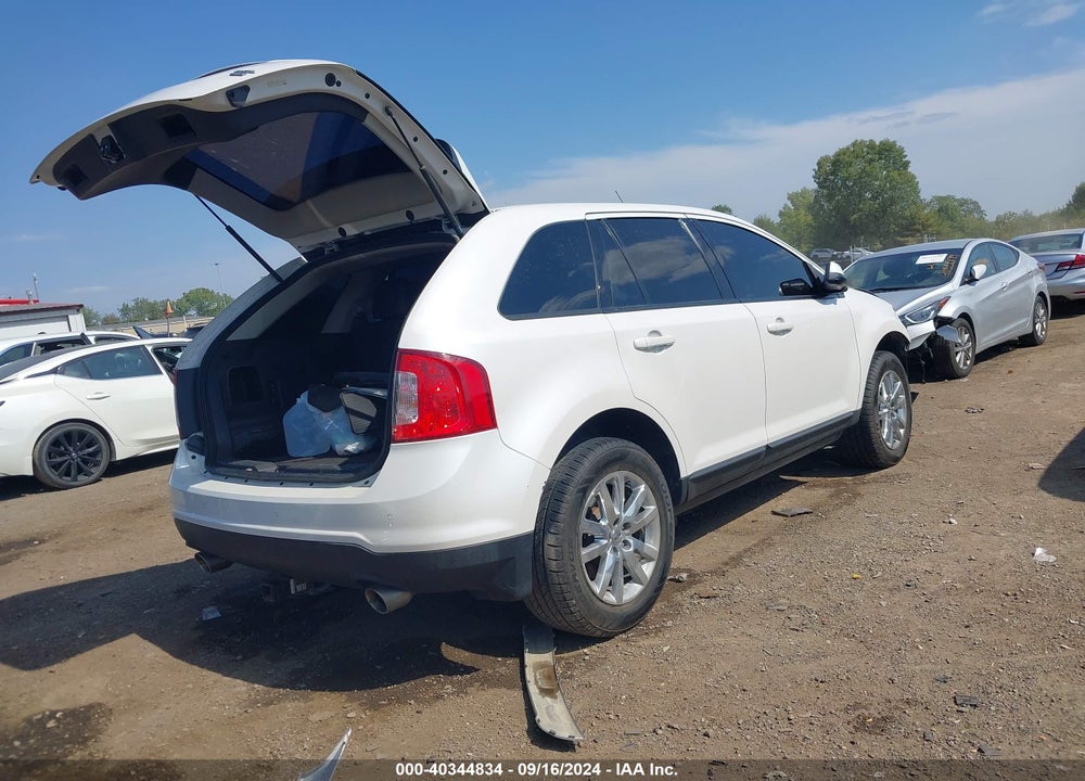 2014 FORD EDGE SEL VIN: 2FMDK4JC4EBB45376
