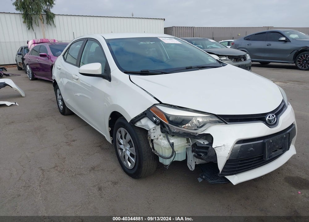 2016 TOYOTA COROLLA LE ECO VIN: 5YFBPRHE5GP372796