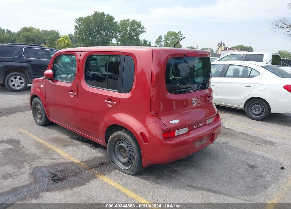 2009 NISSAN CUBE 1.8S VIN: JN8AZ28R09T103900