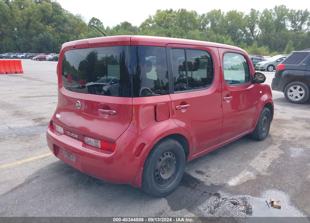 2009 NISSAN CUBE 1.8S VIN: JN8AZ28R09T103900