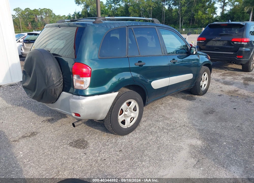 2002 TOYOTA RAV4 VIN: JTEGH20VX20074555