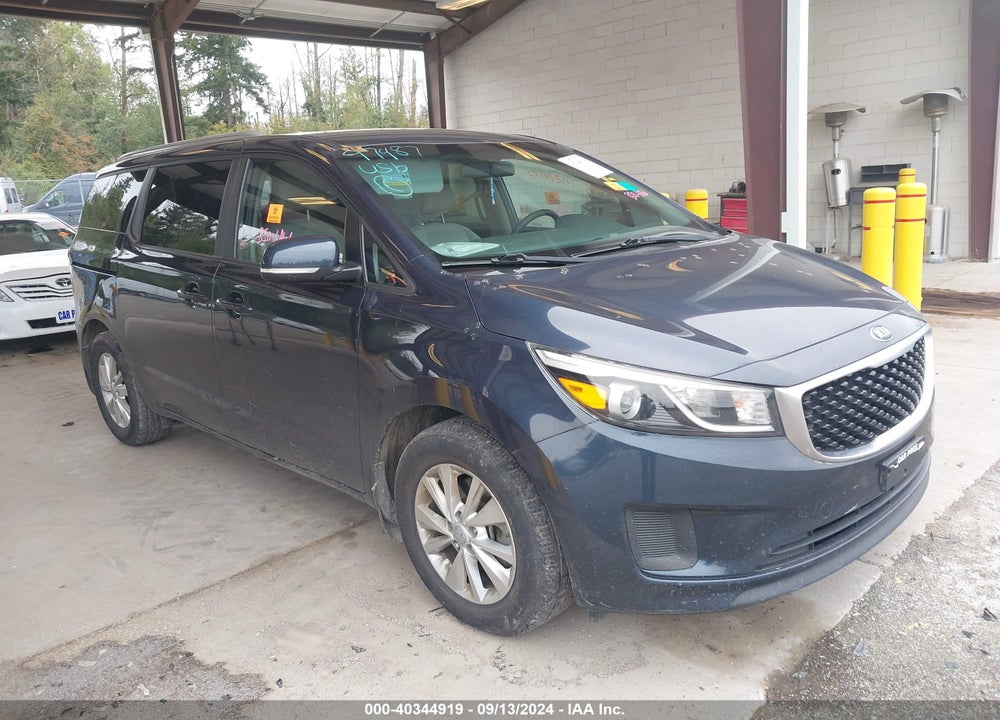 2016 KIA SEDONA LX VIN: KNDMB5C17G6121340