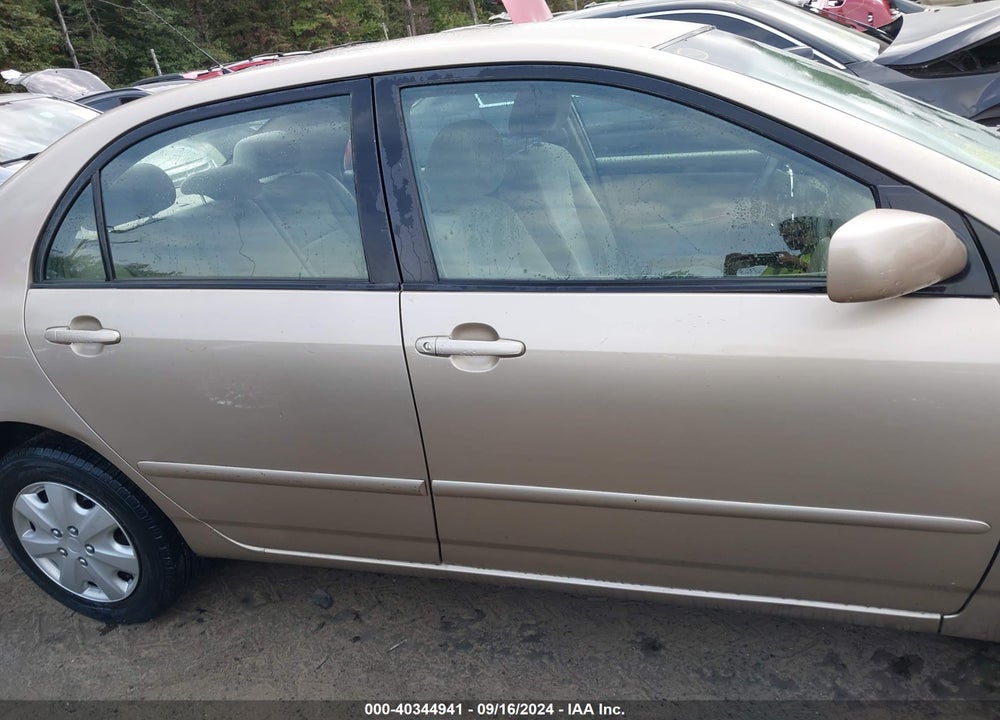 2006 TOYOTA COROLLA LE VIN: 2T1BR32E26C625250