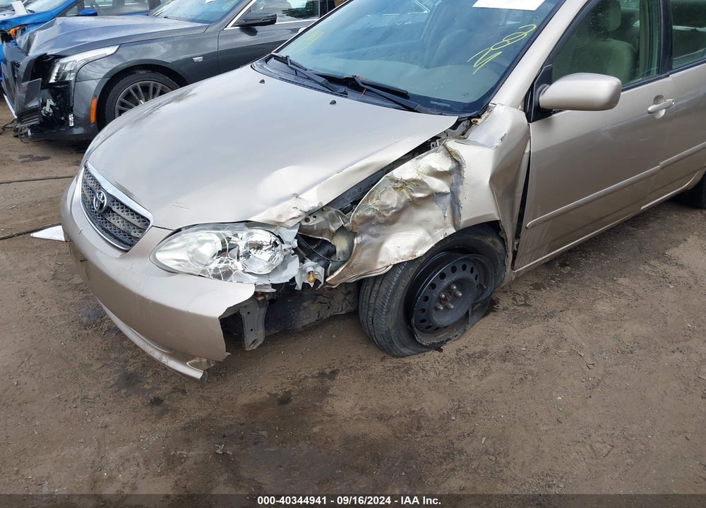 2006 TOYOTA COROLLA LE VIN: 2T1BR32E26C625250