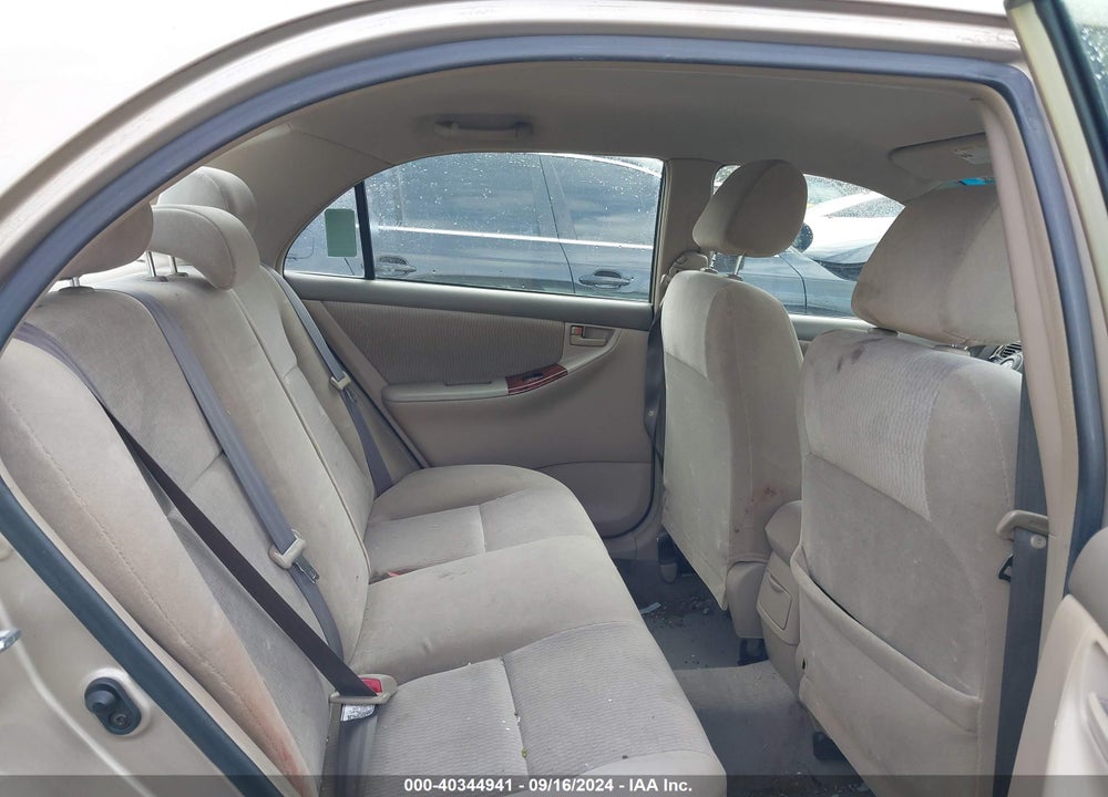 2006 TOYOTA COROLLA LE VIN: 2T1BR32E26C625250