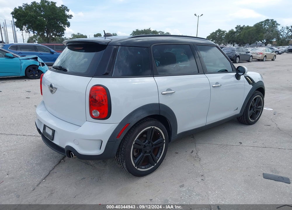 2011 MINI COOPER S COUNTRYMAN VIN: WMWZC5C52BWM10931