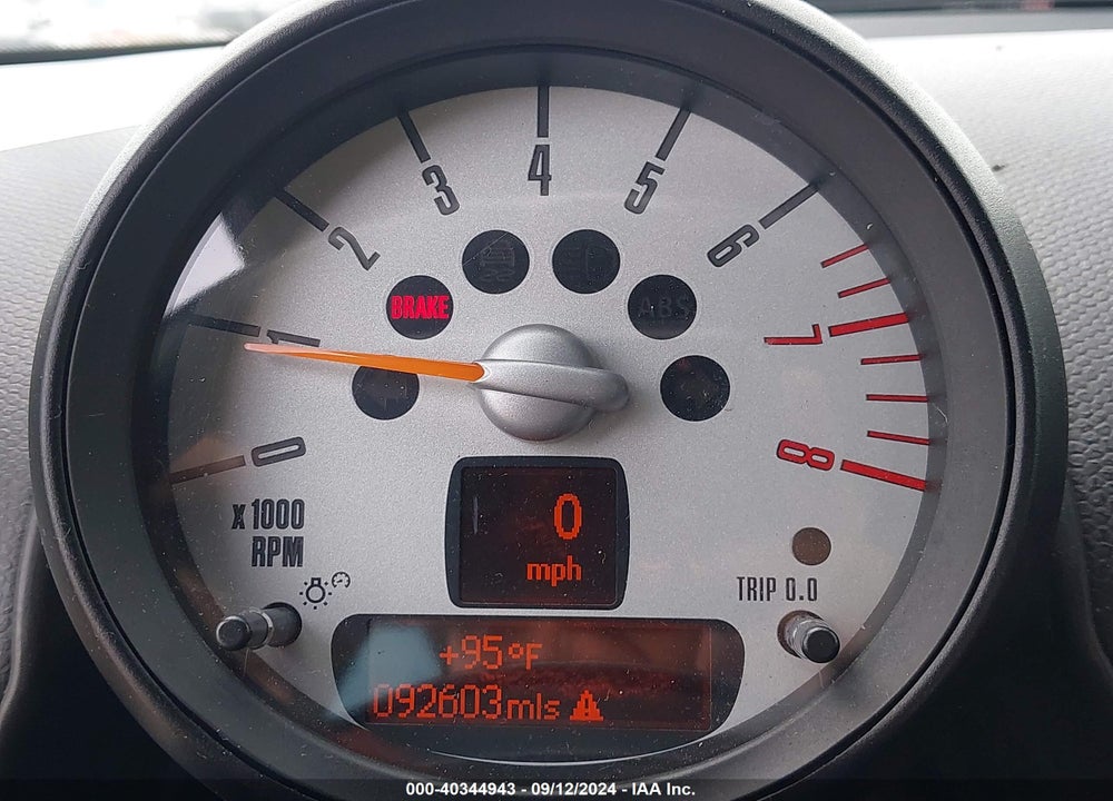 2011 MINI COOPER S COUNTRYMAN VIN: WMWZC5C52BWM10931