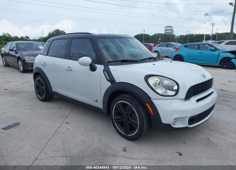 2011 MINI COOPER S COUNTRYMAN VIN: WMWZC5C52BWM10931