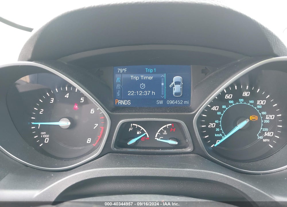 2015 FORD ESCAPE S VIN: 1FMCU0F74FUA88179