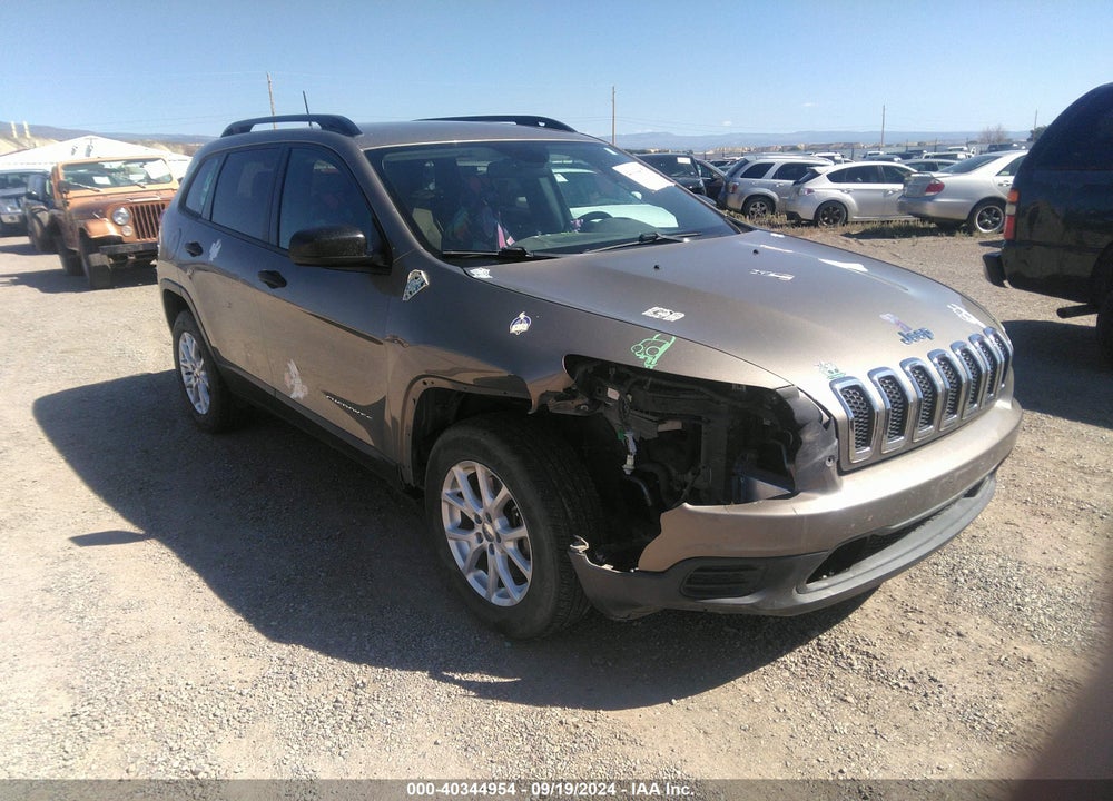 2016 JEEP CHEROKEE SPORT VIN: 1C4PJMAB0GW250977